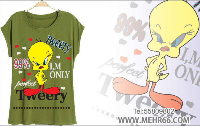 طرح دخترانه tweety